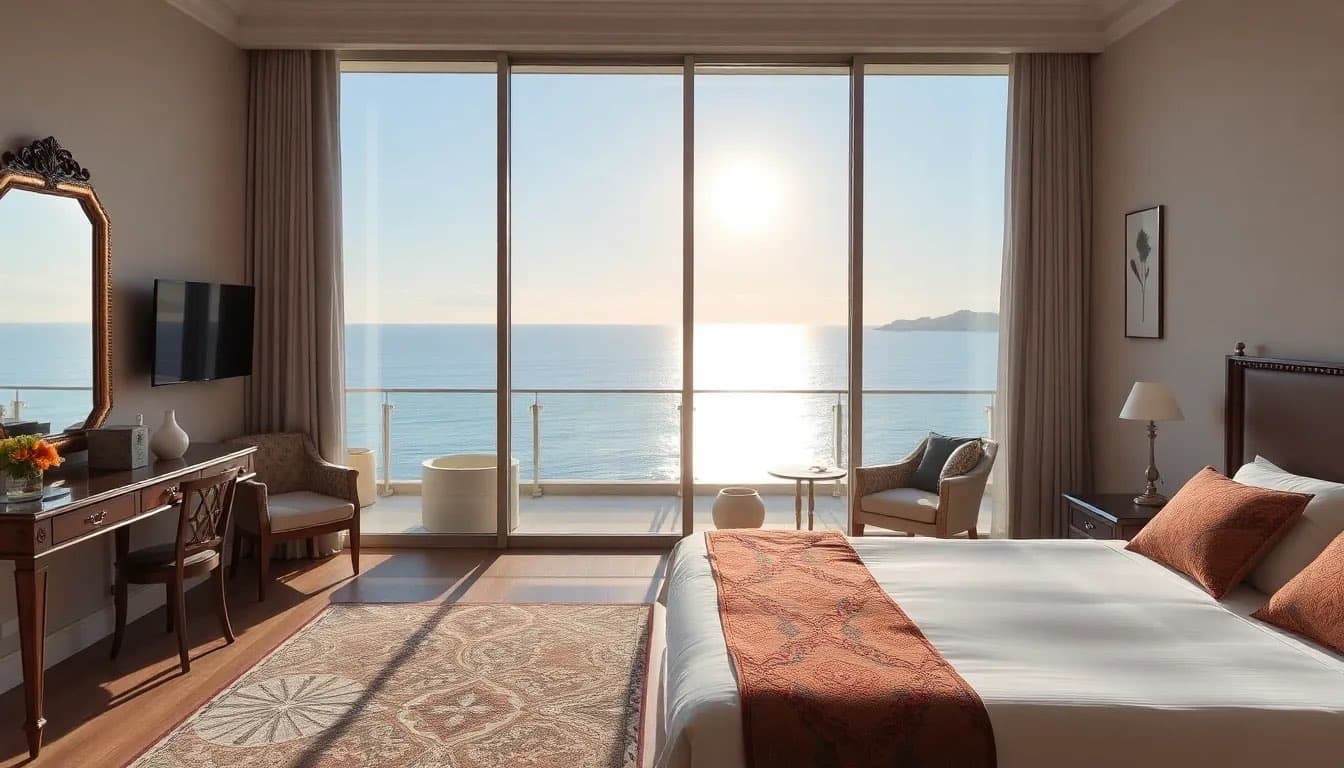 Sea view room