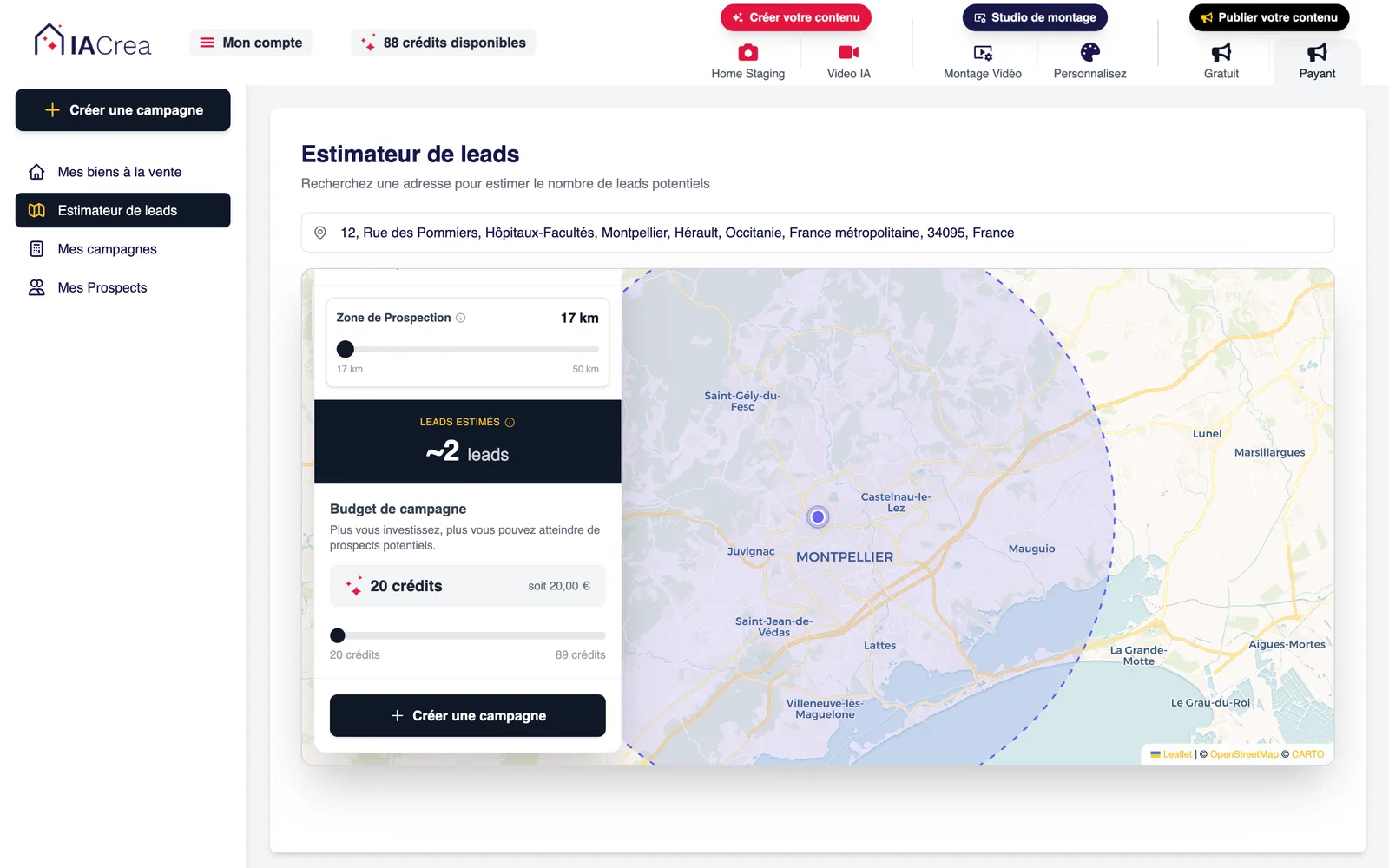 Genera leads inmobiliarios cualificados