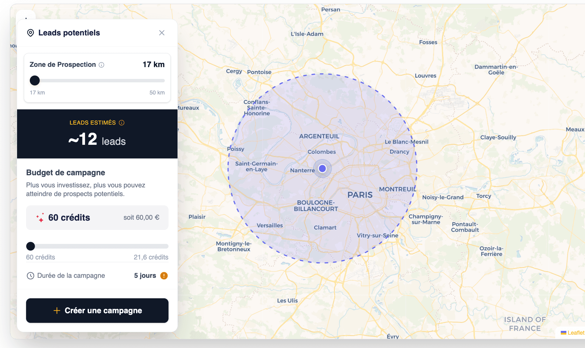 Karta över dina fastighetsleads