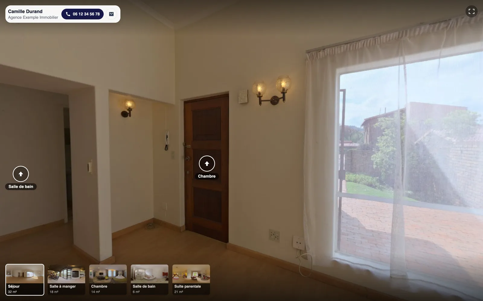 Visite virtuelle immobilière 360°