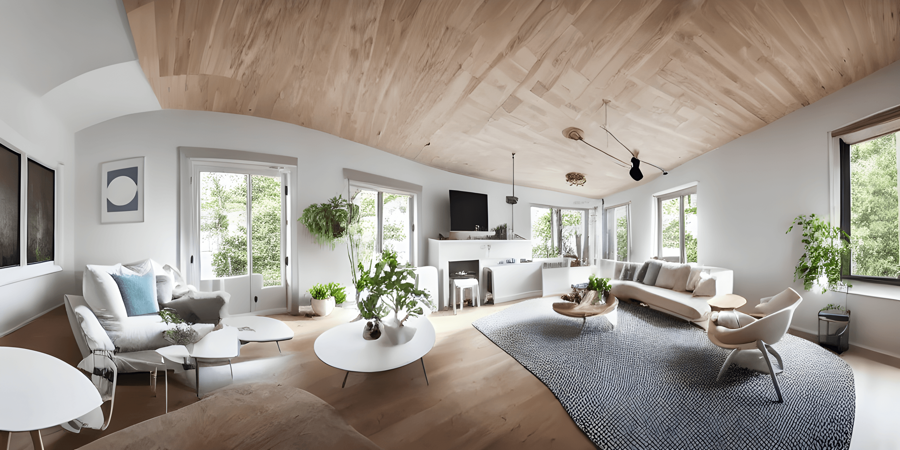 Virtual projection home staging IACrea