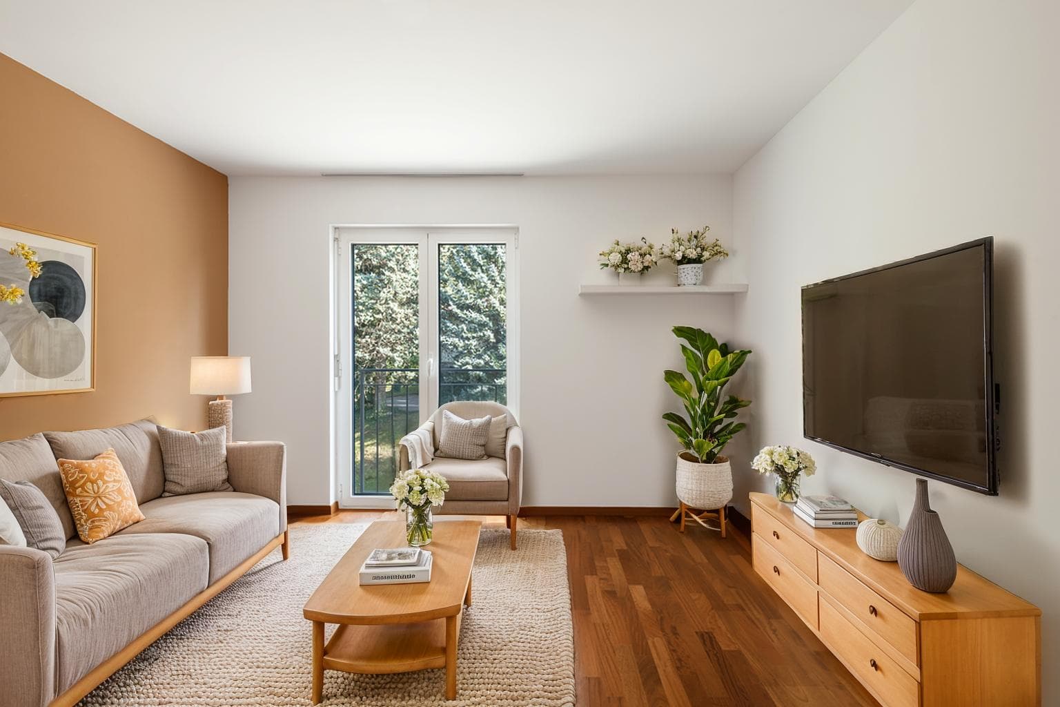 Virtual projection home staging IACrea